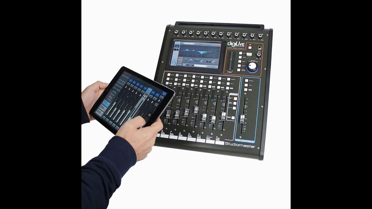 Giới thiệu Studiomaster Digilive-16, hiệu suất cao với Chip xử lý SHARC