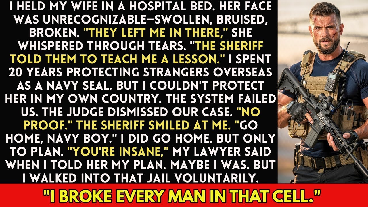 Dirty Sheriff Let Inmates Beat My Wife—I’m Navy SEAL 20 Years—I Broke Every Man in That Cell