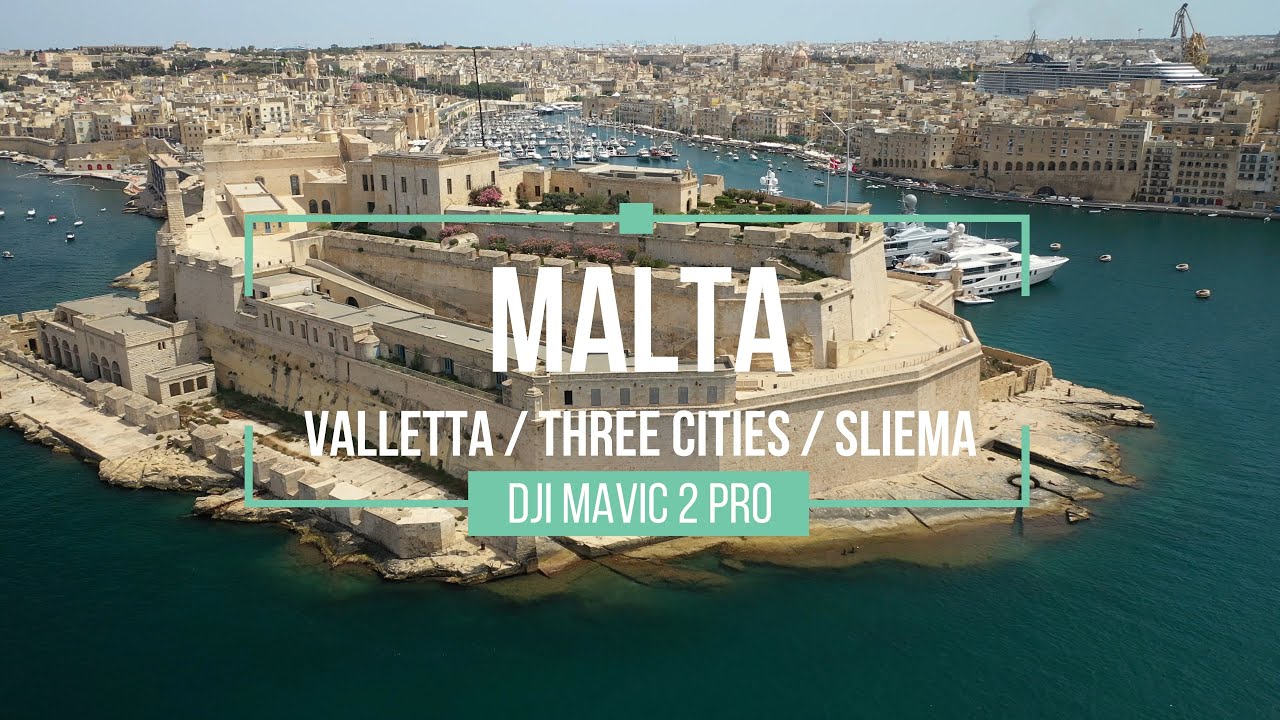 Valletta & 3 Cities | Malta | Drone Video | Film z Drona | 2021