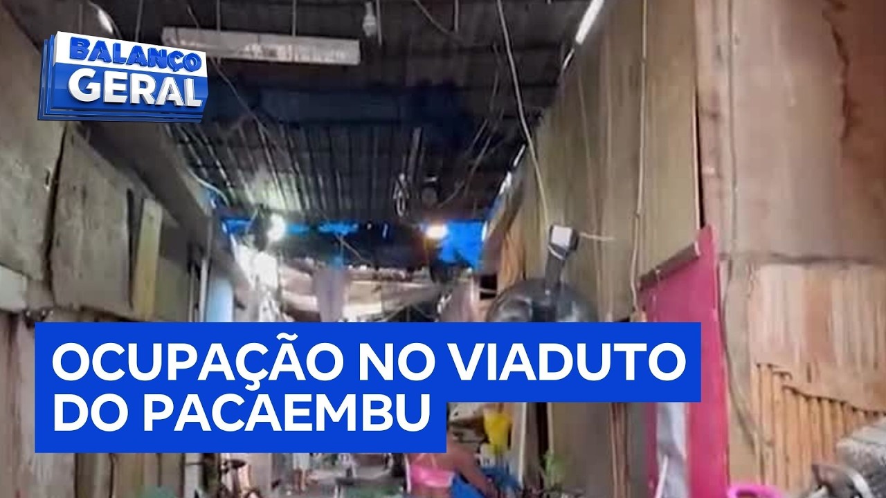 Criminosos voltam para ocupação ilegal no viaduto do Pacaembu (SP) após ação da polícia