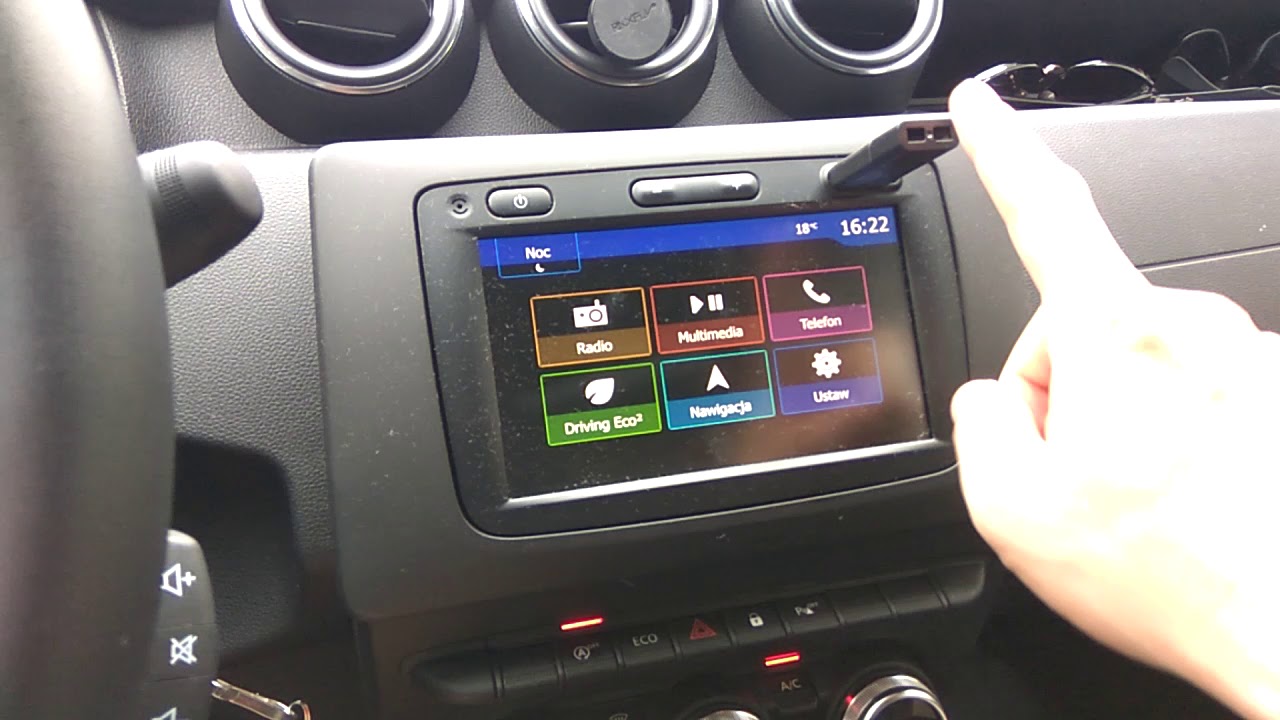 Aktualizacja nawigacji Media Nav Dacia Duster II
