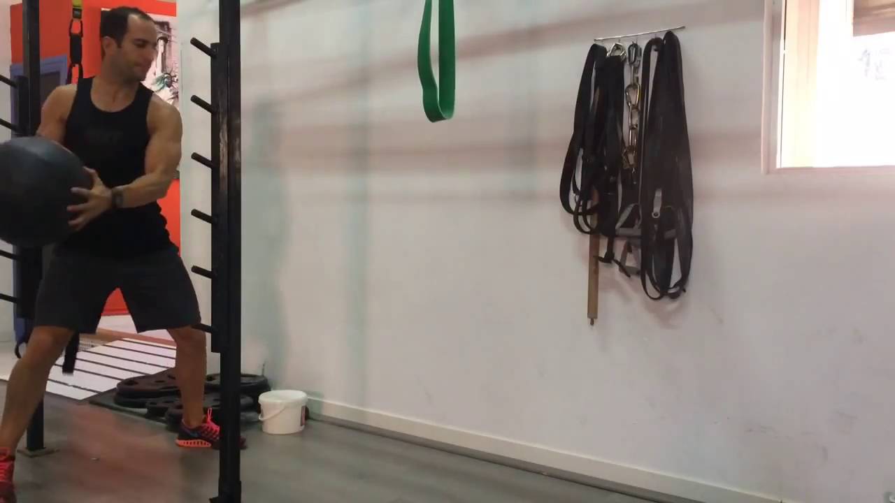 10 EJERCICIOS CON BALÓN MEDICINAL