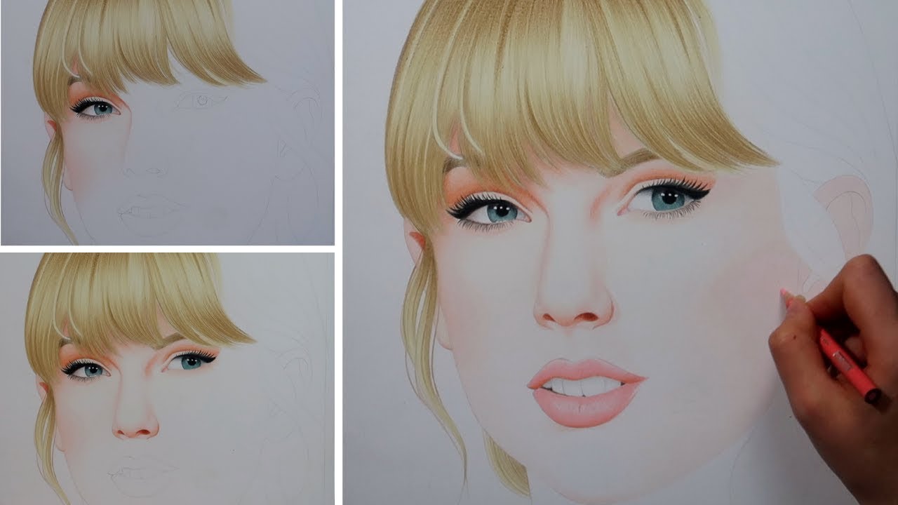 Comment dessiner une peau réaliste avec 5 crayons de couleurs