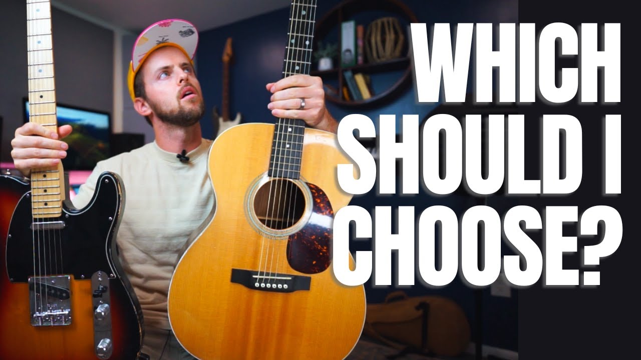 Electric vs Acoustic Guitar Advice for Beginners