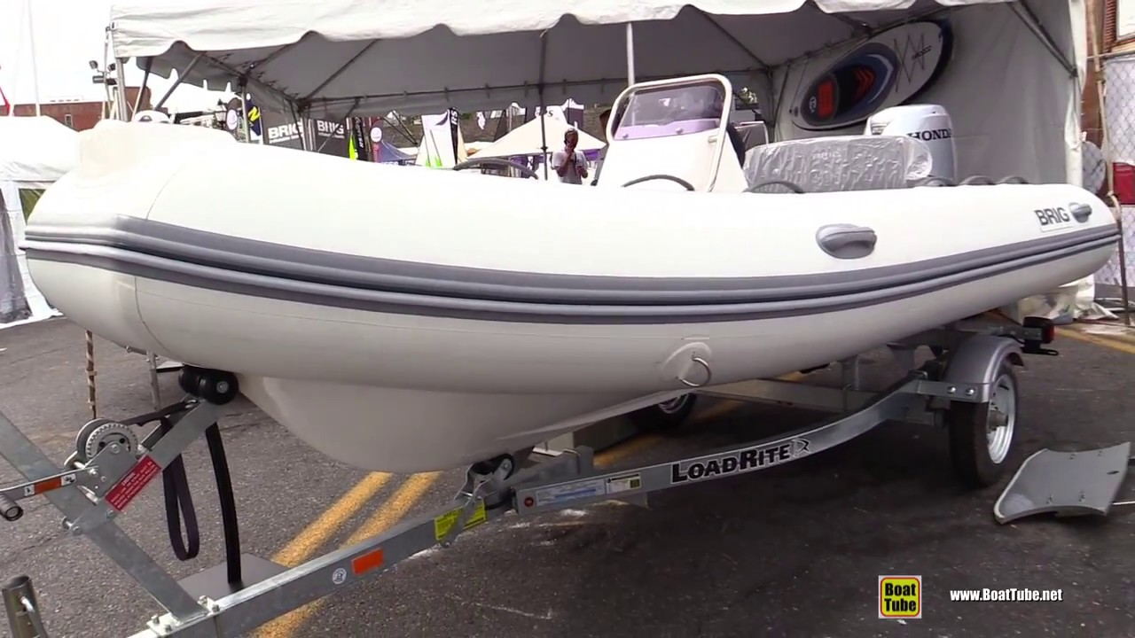 2017 Brig Falcon 425 Inflatable Boat - Walkaround - 2017 Annapolis Sail Boat Show