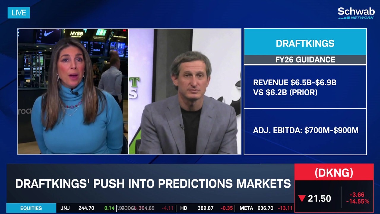 DraftKings (DKNG) CEO on Sports Betting Uptick, Using AI & Prediction Markets