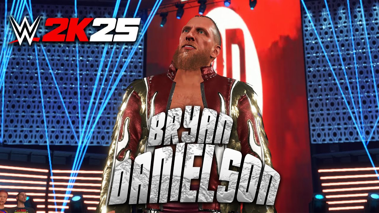 WWE 2K25 BRYAN DANIELSON w/Call Name GFX | New WWE 2K25 Mods