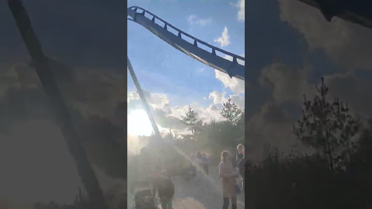 That's Life - Baron - B&M Dive Coaster - Efteling #shorts #viral #efteling