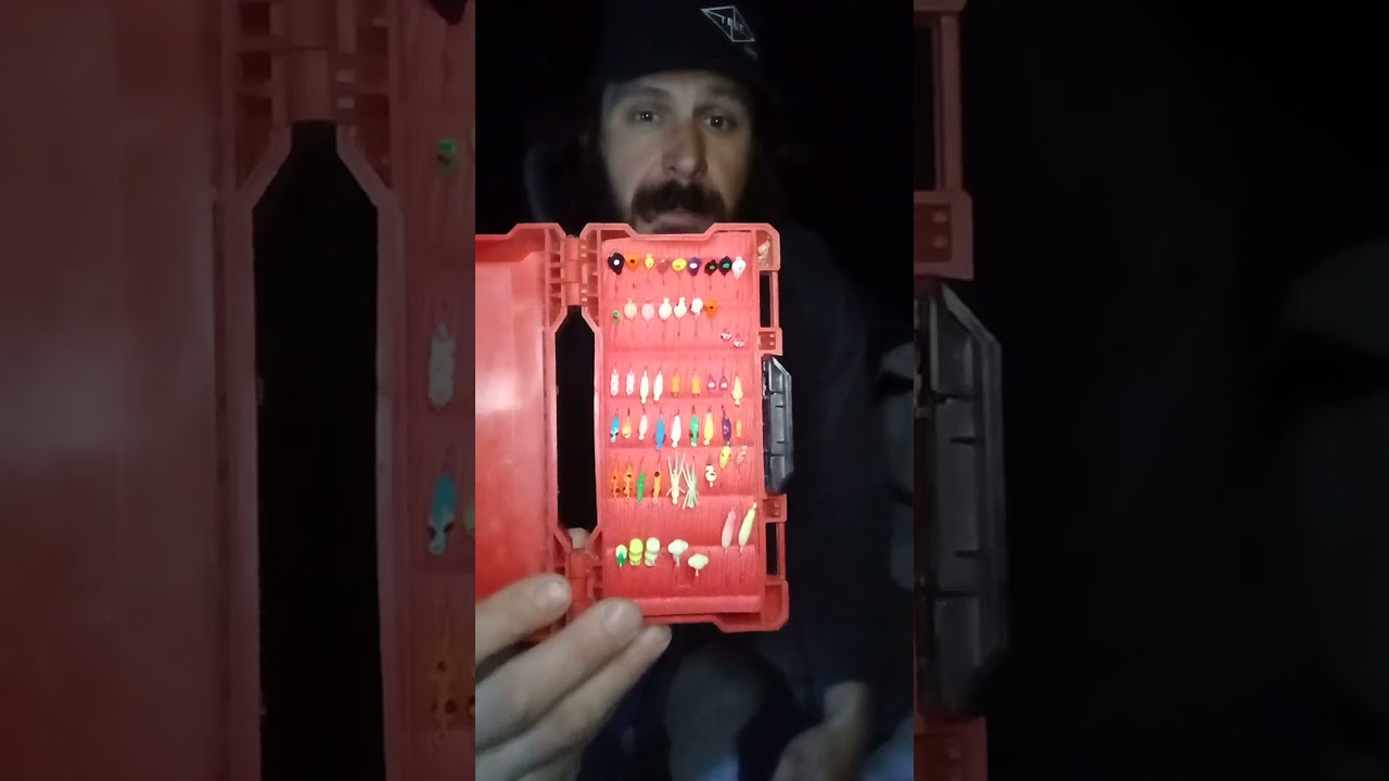 How I organize and store my ice jigs/spoons