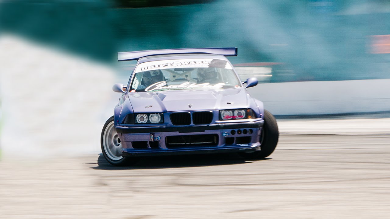 BMW E36 328 POV Drifting | Liontis Vrk @ Larissa ZFDD4