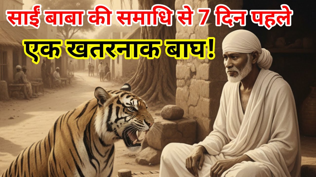 साल 1918: जब साईं बाबा के सामने आया एक खतरनाक बाघ! Shirdi mystery story