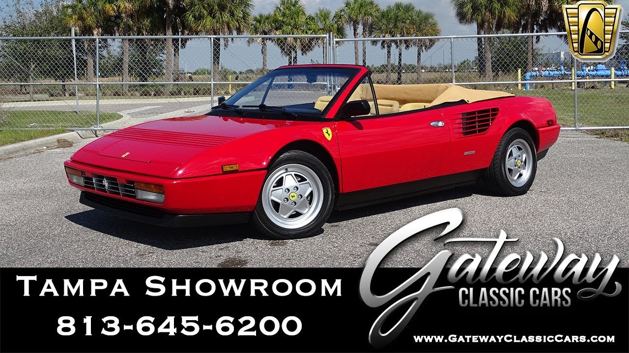 1988 Ferrari Mondial Cabriolet - Gateway Classic Cars of Tampa Stock: #1440-TPA