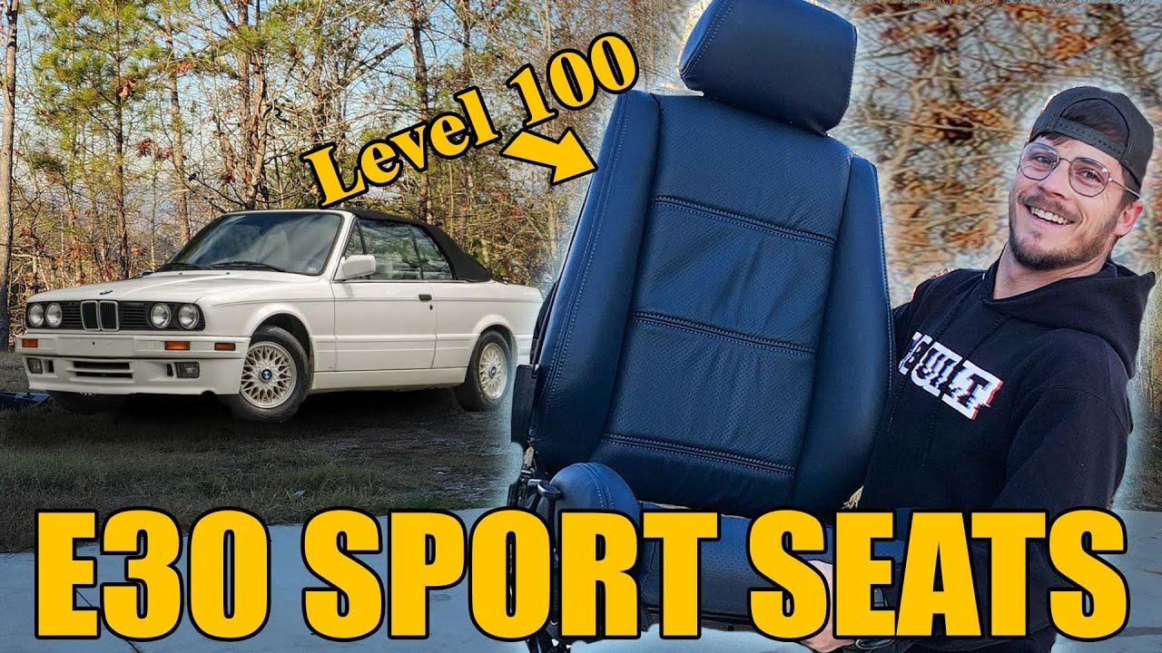 THE MOST DIFFICULT SEAT I'VE EVER DONE! HOW TO RECOVER E30 SPORT SEATS: EVERYTHING YOU NEED TO KNOW