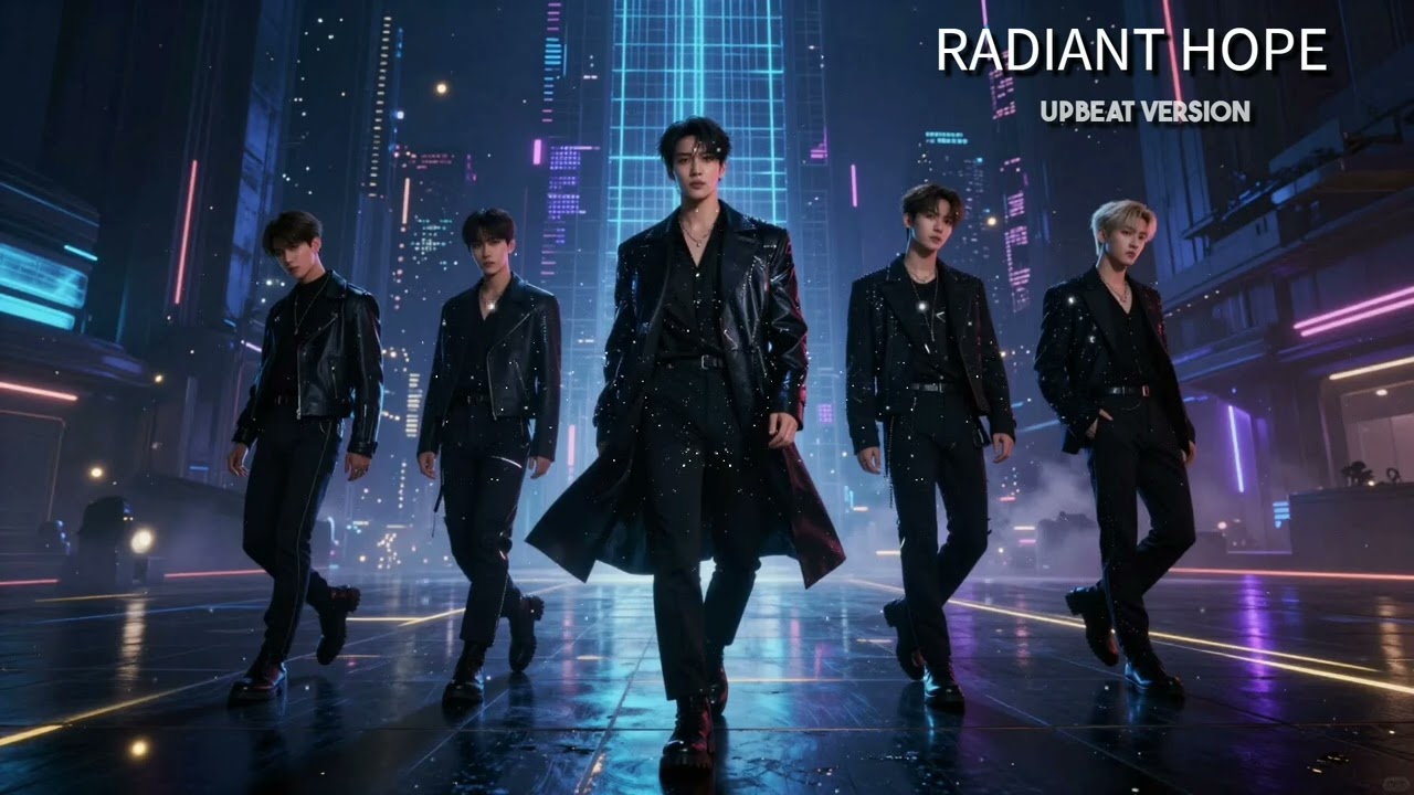 RADIANT HOPE (빛나는 희망) &ndash; Upbeat Version | Dark K-Pop | LKM Vocals Lucien Kpop Music