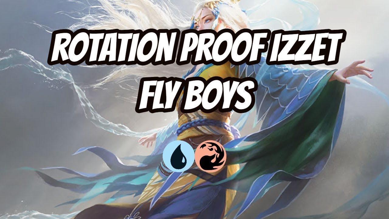 Rotation Proof Izzet Fly Boys/Girls - Niv Mizzet + Mu Yanling - MTG Arena