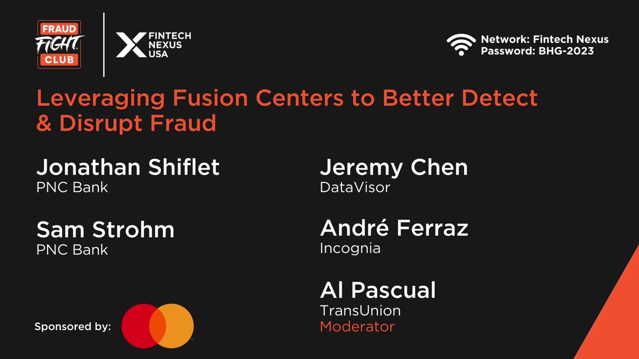 Leveraging Fusion Centers to Better Detect & Disrupt Fraud