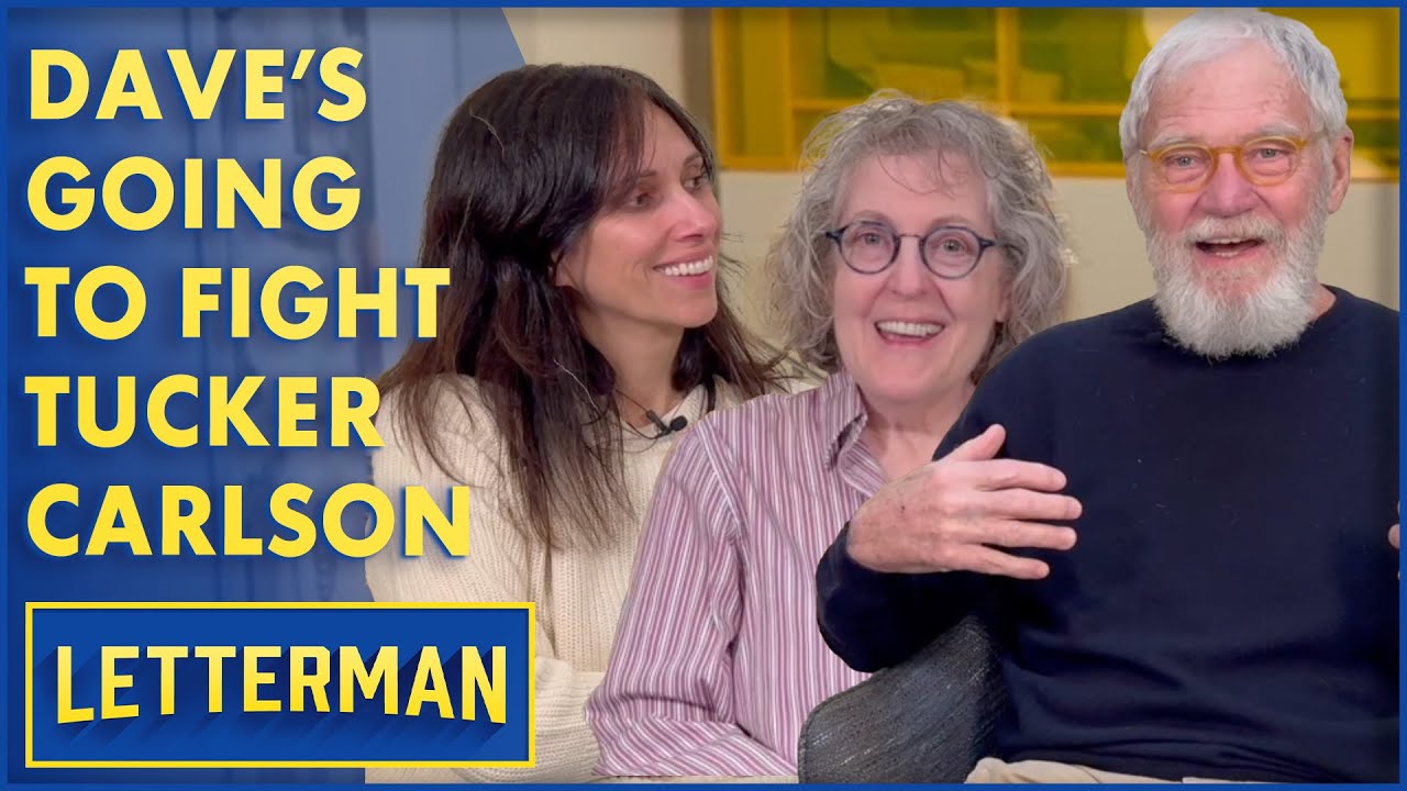 Dave Is Going To Fight Tucker Carlson | Letterman