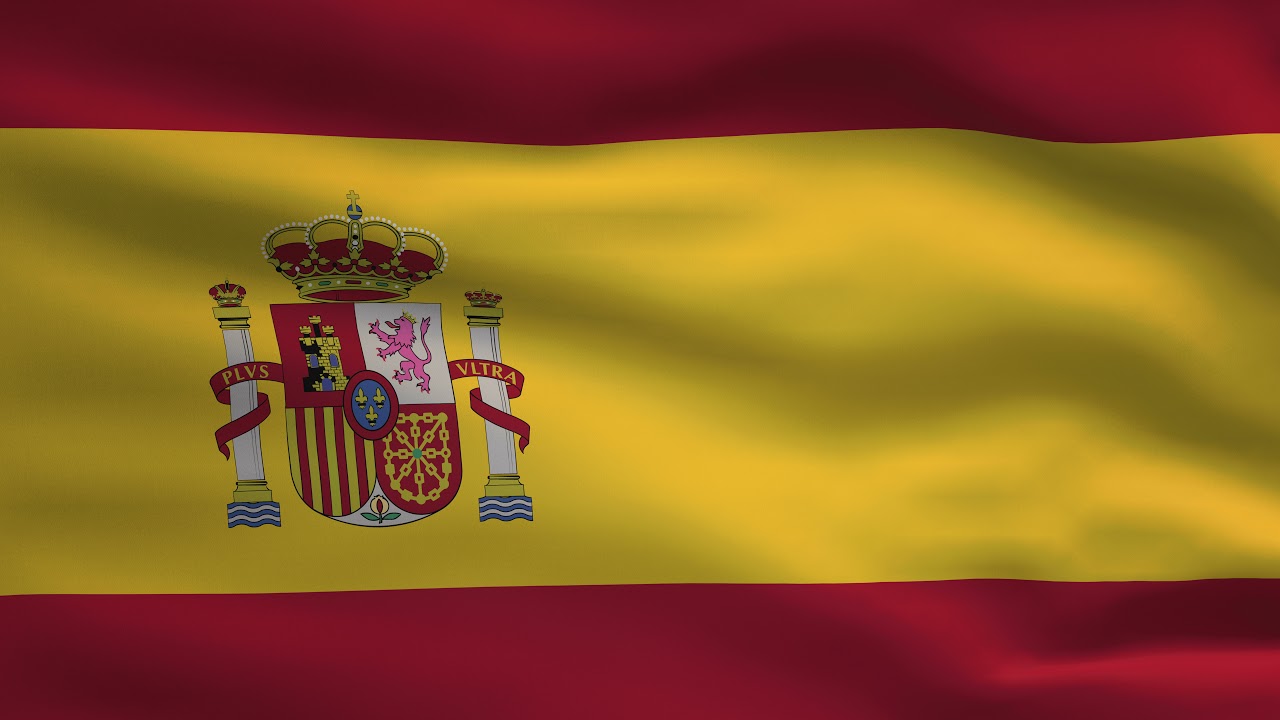 Spain Waving Flag Animation | 8k Ultra HD | Flags of the World