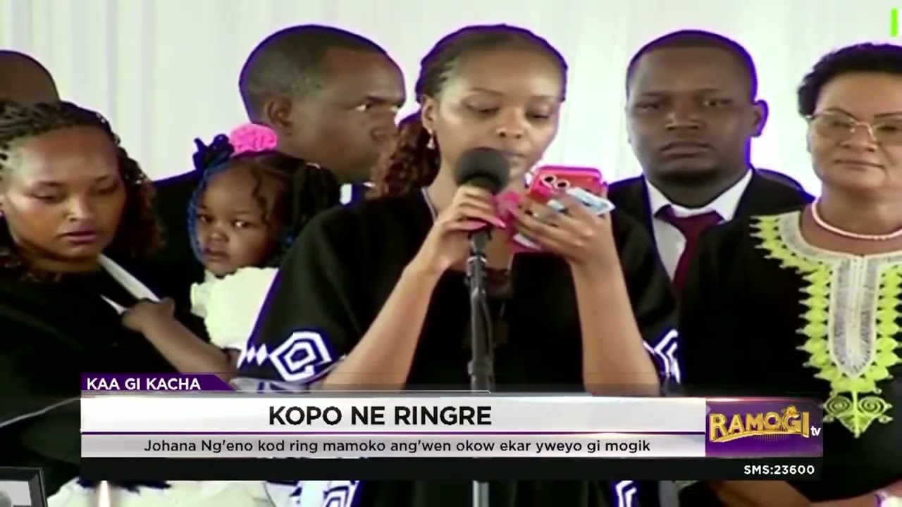 Jaod bura Johana Ng'eno okow e kar yueyo mogik | #RamogiTV
