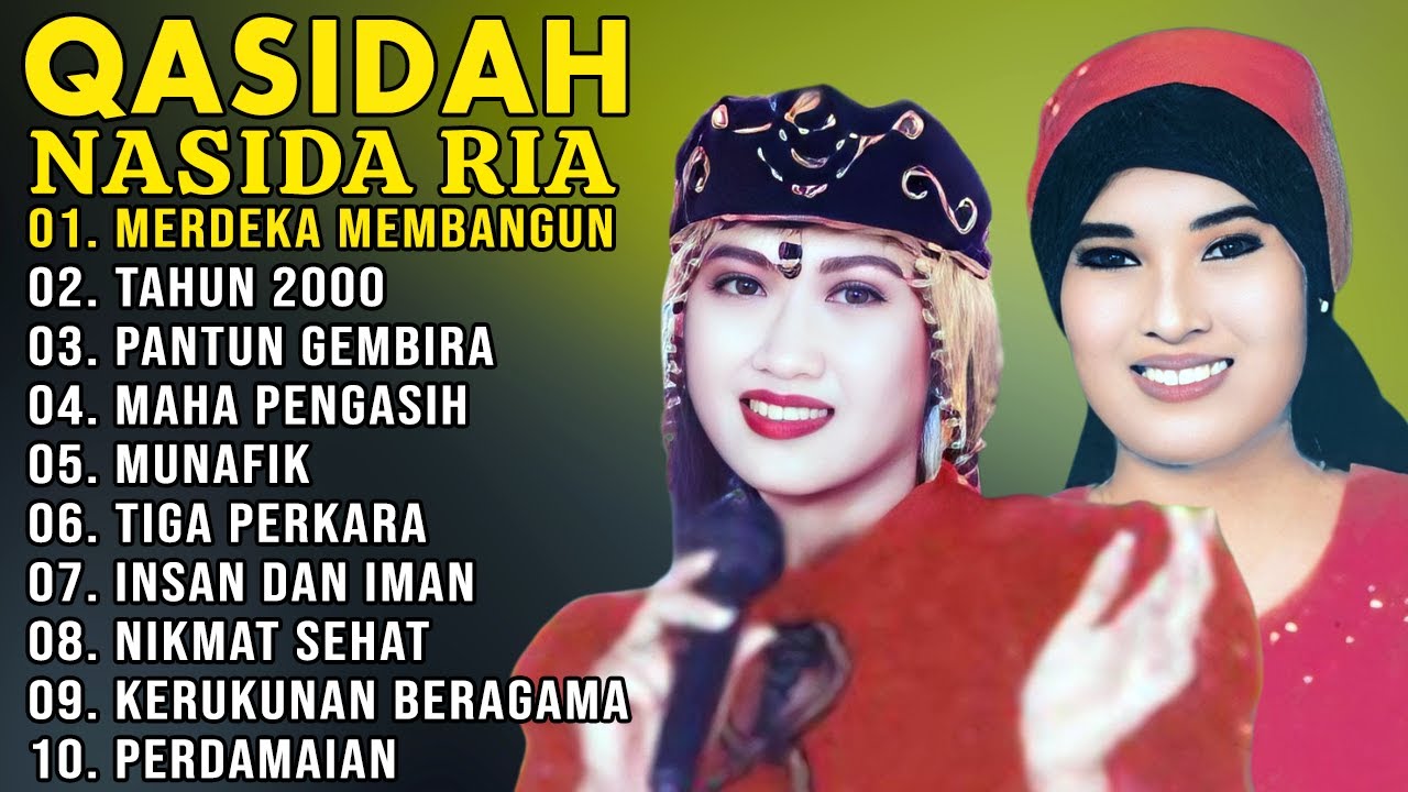 Qasidah Nasida Ria - Qasidah Terpopuler Sepanjang Masa - Kenangan Qasidah Tempo Dulu