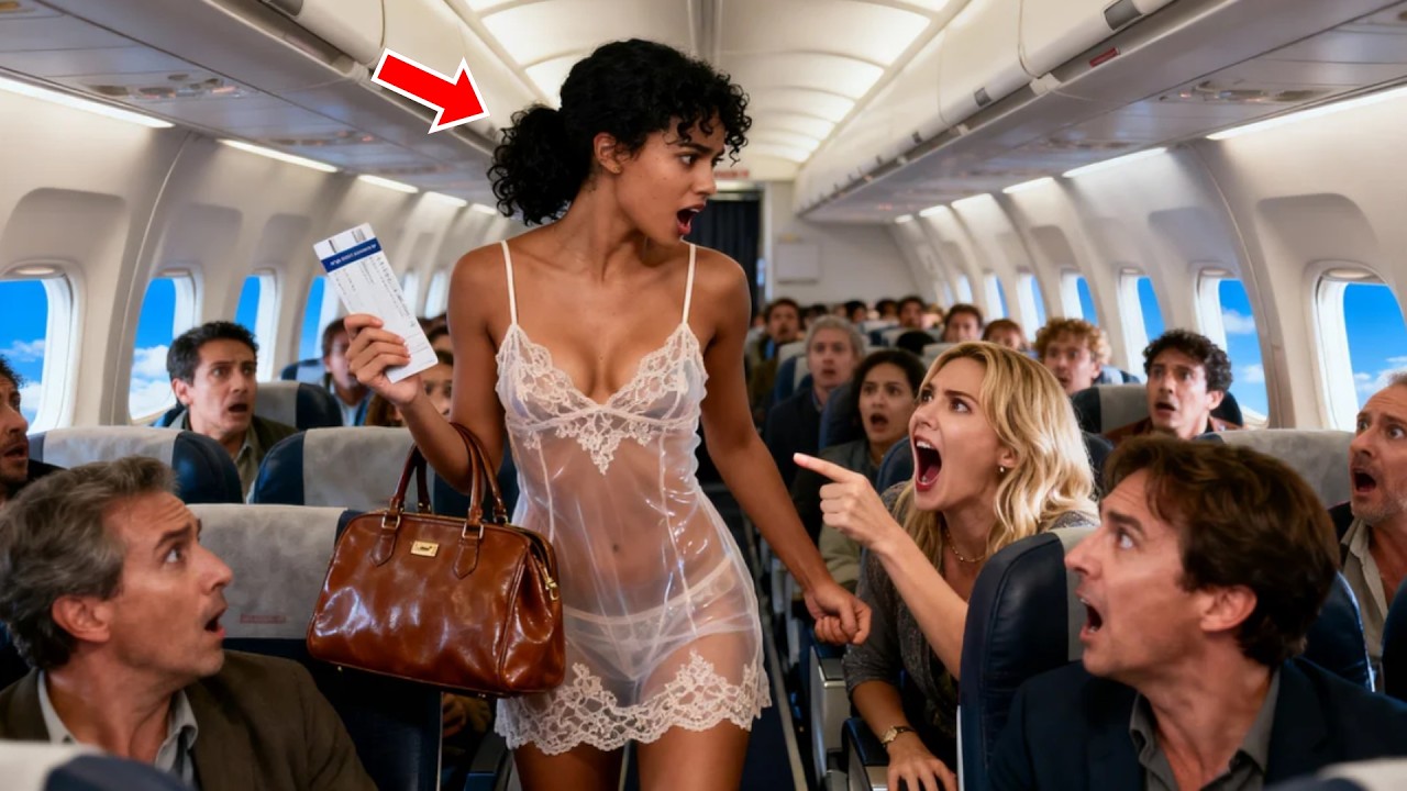 White Passenger Takes Black Billionaire Girl’s Seat — Seconds Later, the Flight Is Grounded