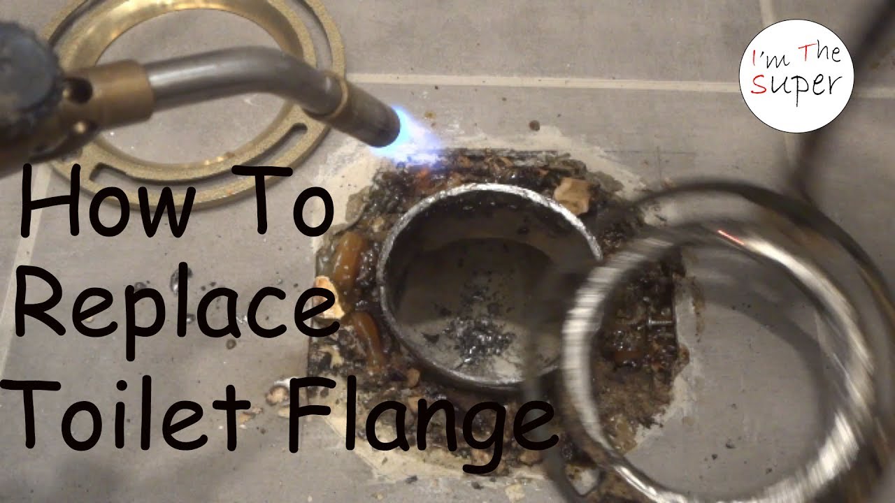 How to Replace Toilet Flange - DIY