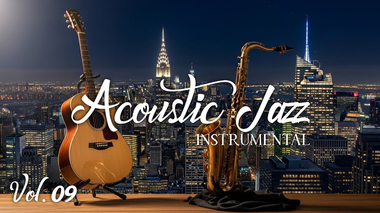 Late Night Study Jazz 📚 Concentration Music for Work, Reading & Focus  [Vol.09]