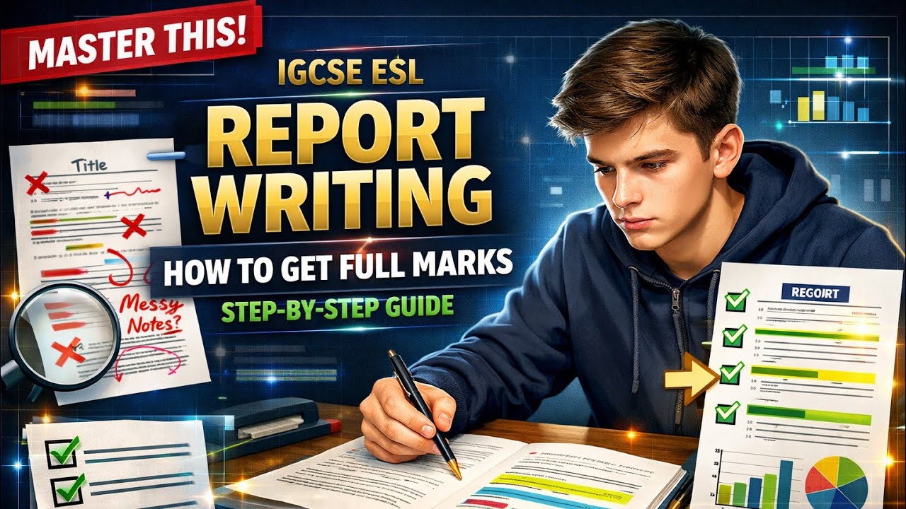How to Write a Report – Master English as a Second Language Writing IGCSE/ESL