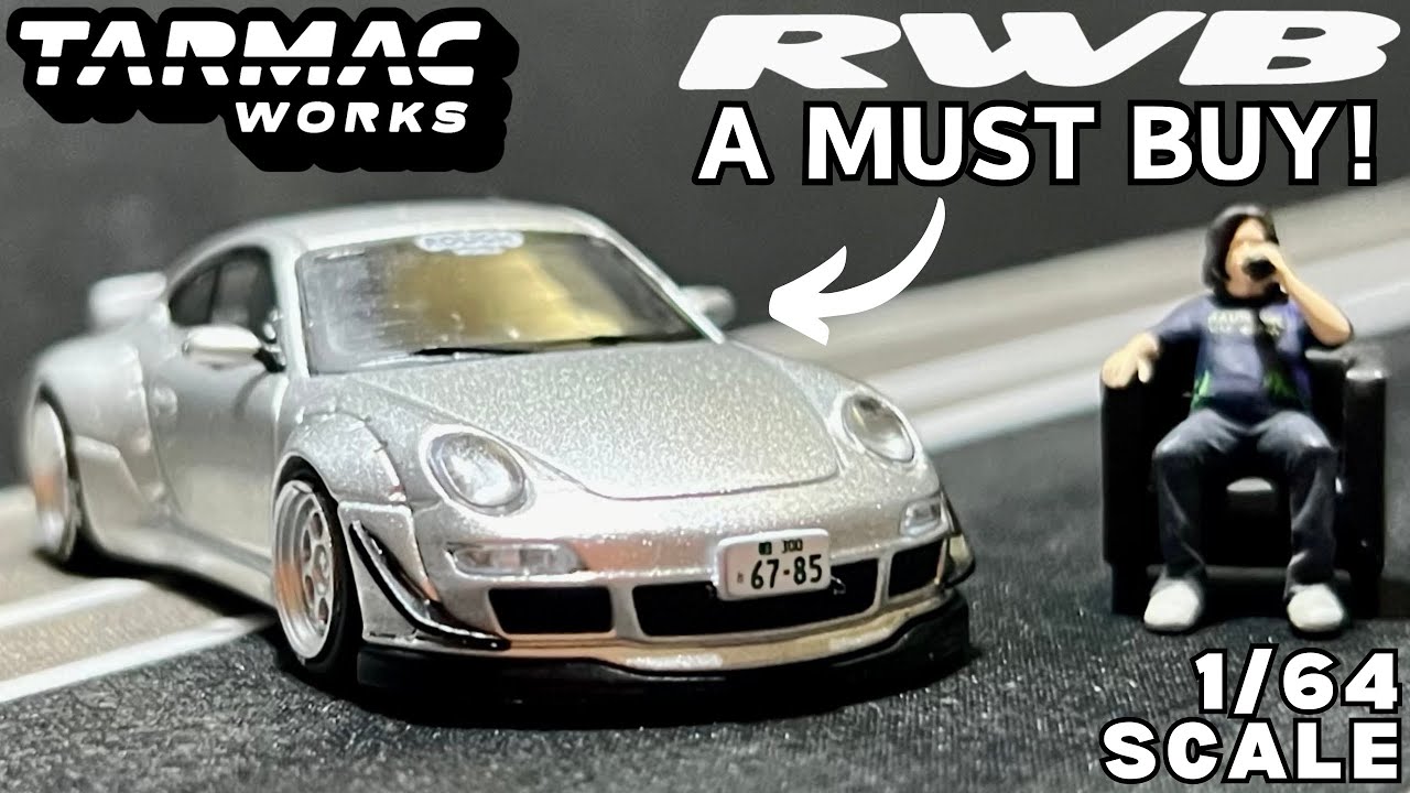 Unboxing 2024 Tarmac Works 1/64 Scale RWB 997 | Abu Dhabi | Colour: Silver | Review