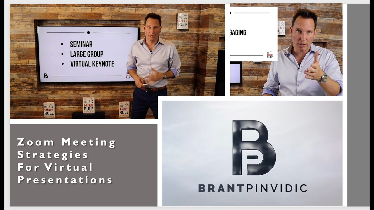 Best Zoom Meeting Tips and Virtual Presentation Strategies Featuring Brant Pinvidic