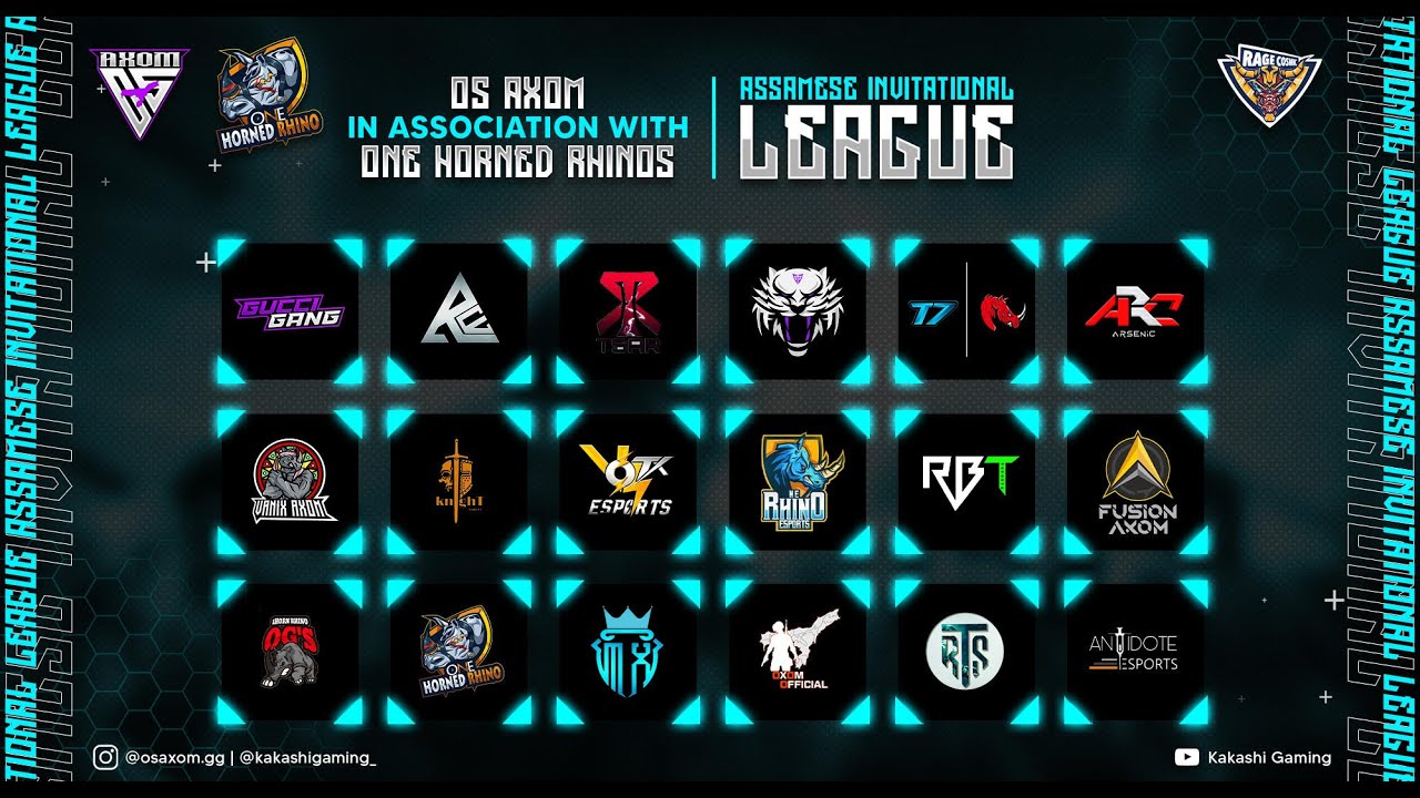 🔴OS AXOM INVITATIONAL LEAGUE - POWERED BY 1HR ESPORTS