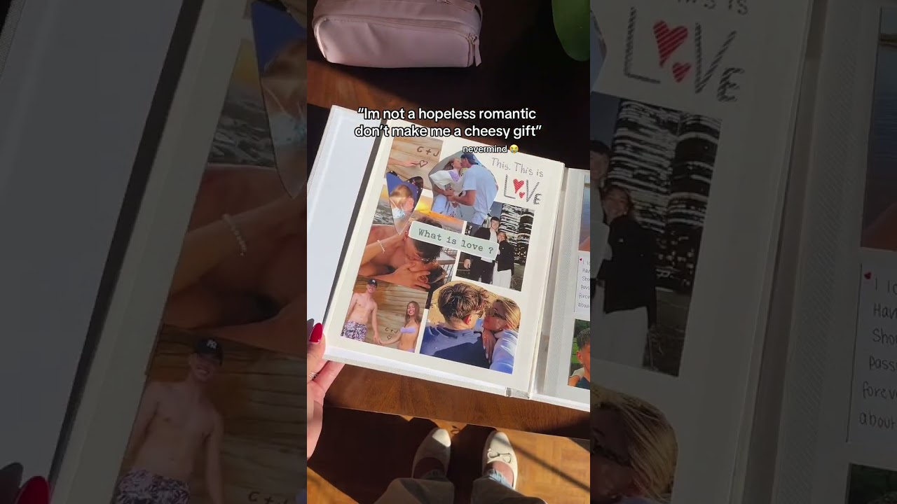 the cutest memory scrapbook for your girlfriend / boyfriend 