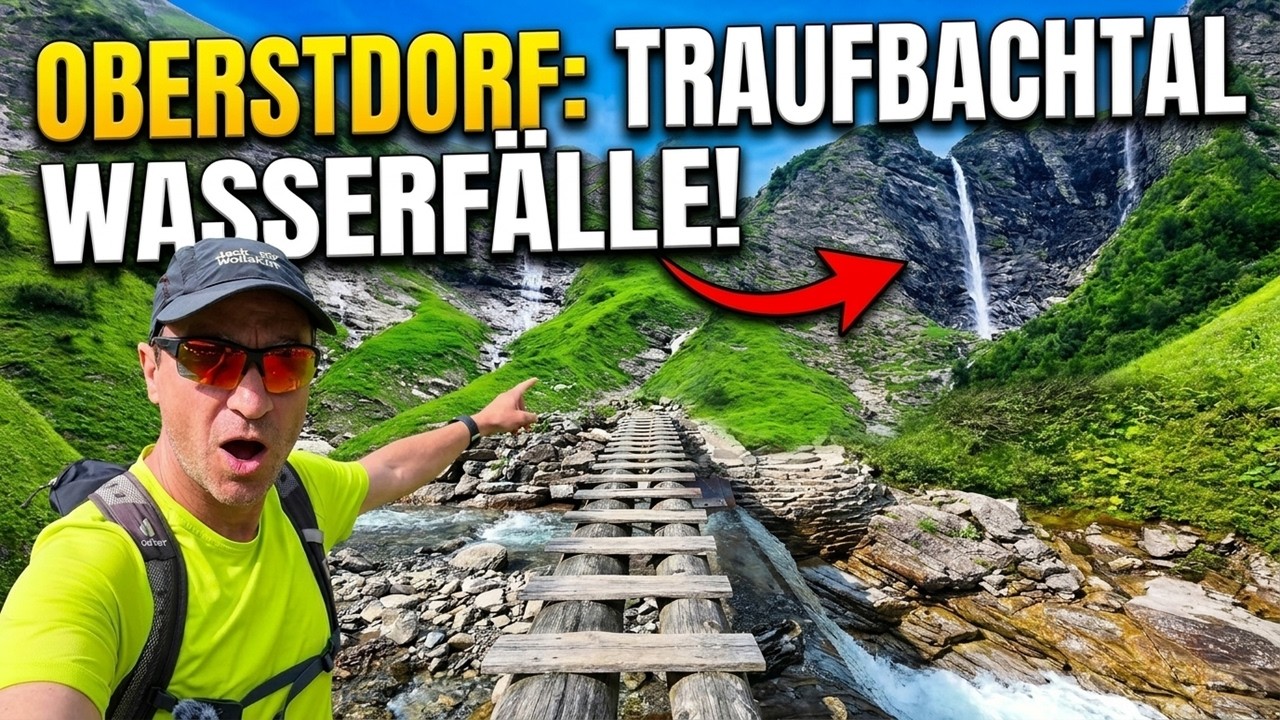 Gigantische Wasserfälle - Über den Tobelweg ins Traufbachtal