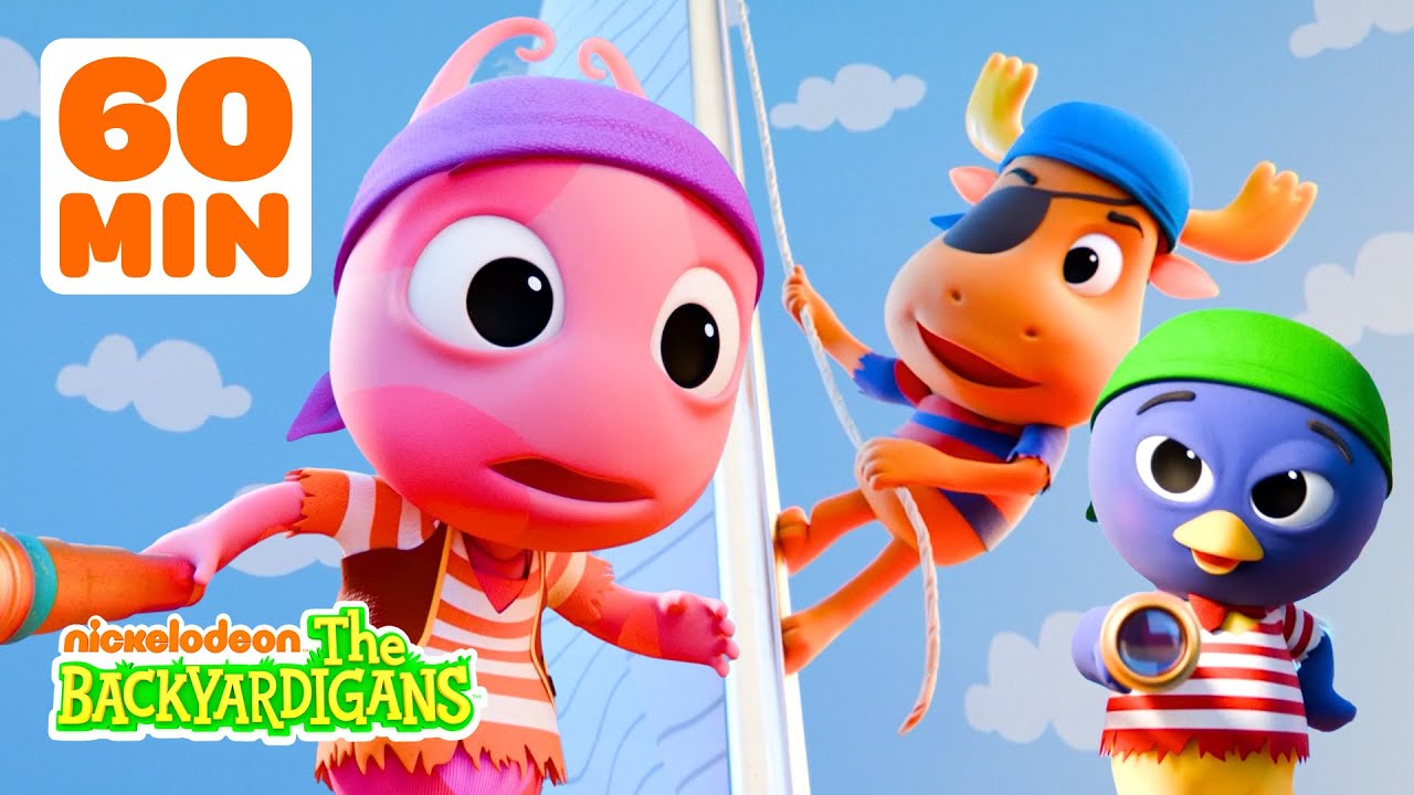 1 Hour of Backyardigans Brave Songs! w/ Uniqua, Pablo & Tyrone | 1 Hour | The Backyardigans