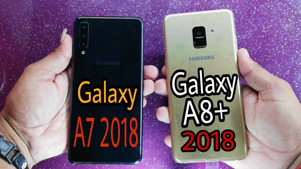 Samsung Galaxy A7 (2018) vs Galaxy A8 Plus (2018) Speed Test