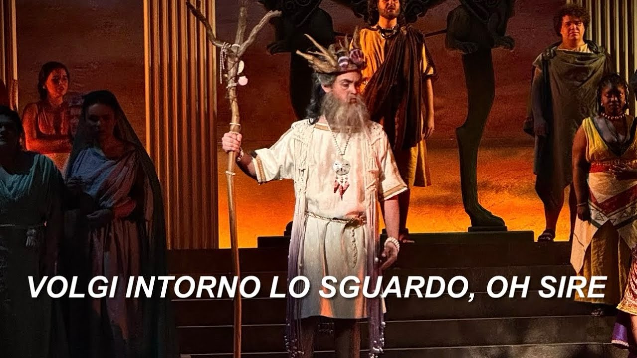 Jared Janpol - First opera role (Idomeneo - Grand Priest)