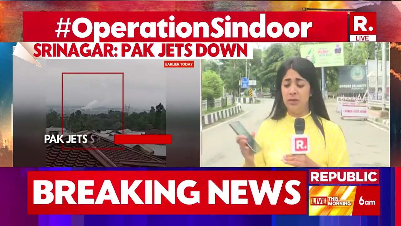 Indian Air Defence System Intercepts Pakistani Missile in Haryana I India-Pakistan