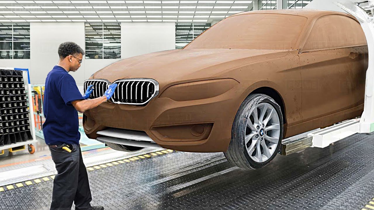 How BMW Designers Create their Next Car - Inside Design Center and Production Line