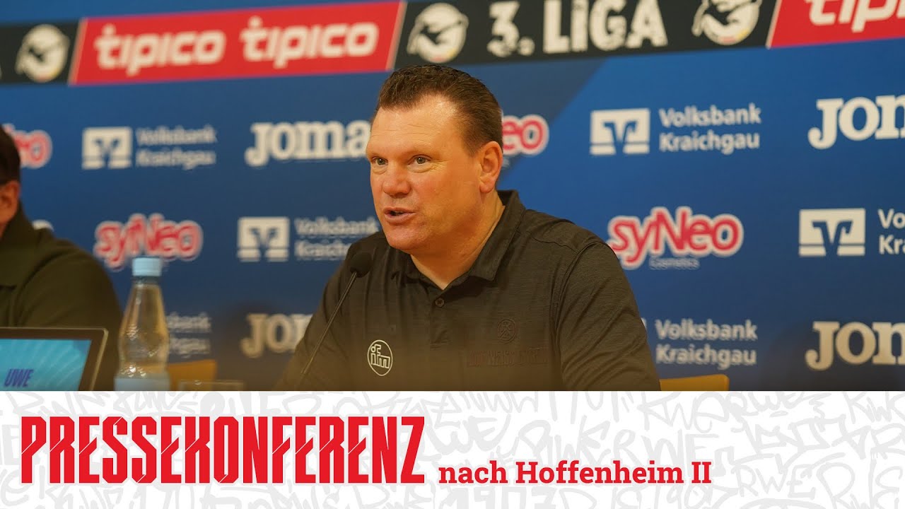 Pressekonferenz nach TSG Hoffenheim II | 28. Spieltag | #immeRWEiter #nurderrwe