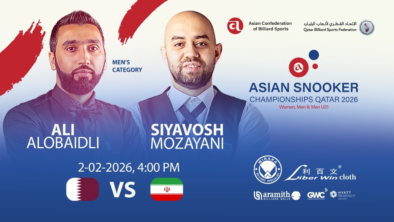Asian Snooker Championships 2026 -LAST-16