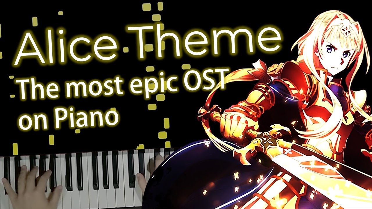 「She Was Sitting Under the Osmanthus Tree」 Sword Art Online: Alicization OST Piano Tutorial