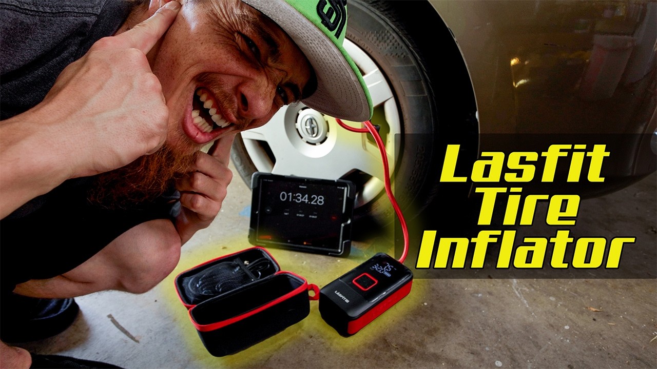 Этот насос для подкачки шин ЛОМАЕТСЯ | Обзор Lasfit TK1