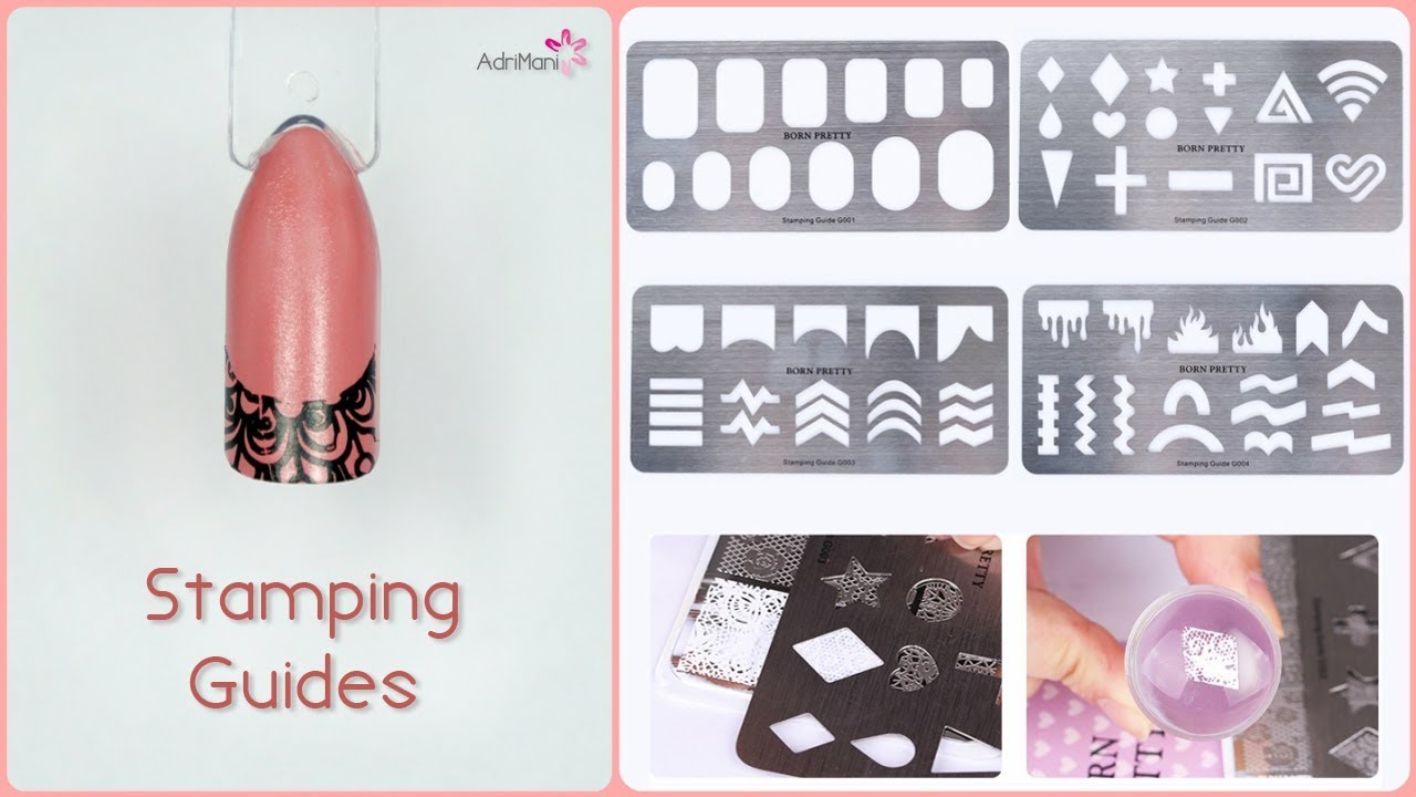 Guías de Estampado para uñas - Stamping Guides