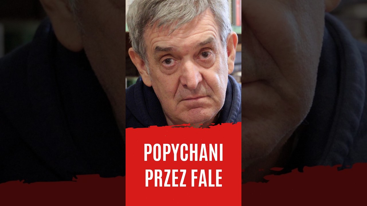 Syryjczycy popychani przez fale