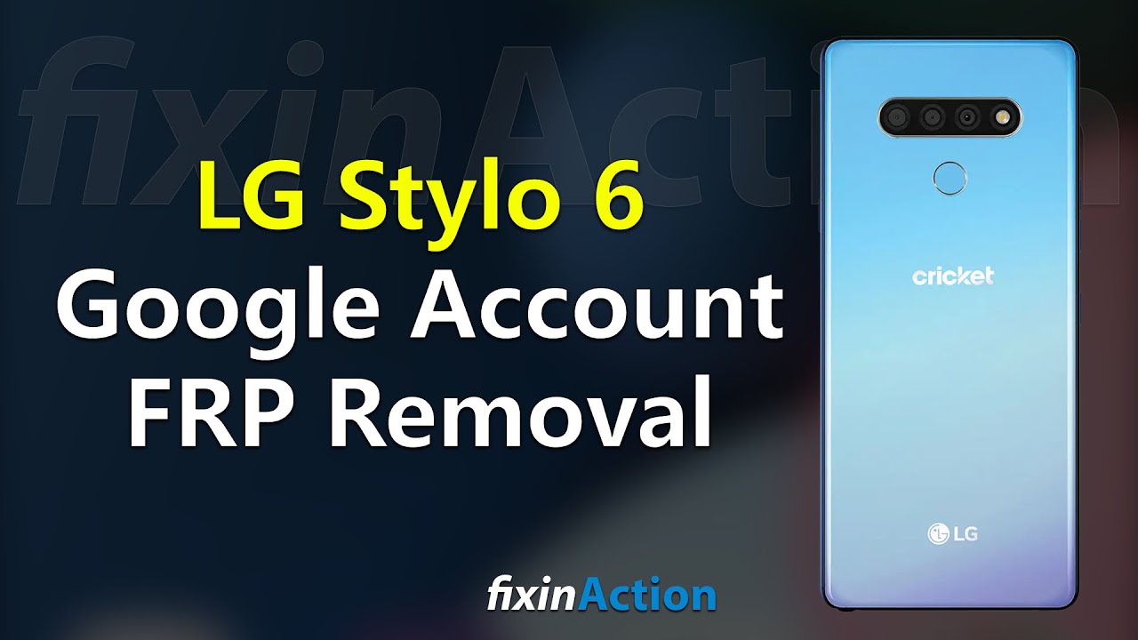 Простой обход удаления FRP аккаунта Google на LG Stylo 6 LM-Q730 без ПК