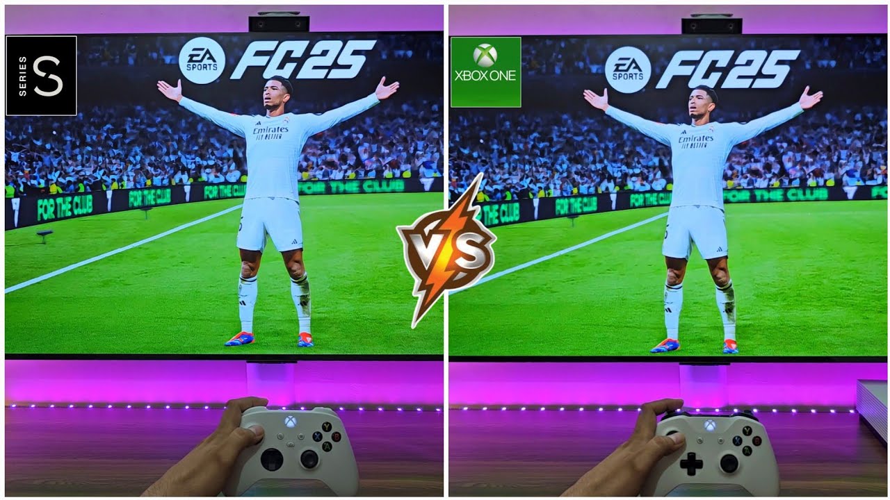 Сравнение EA FC25 (Xbox Series S и Xbox One S)
