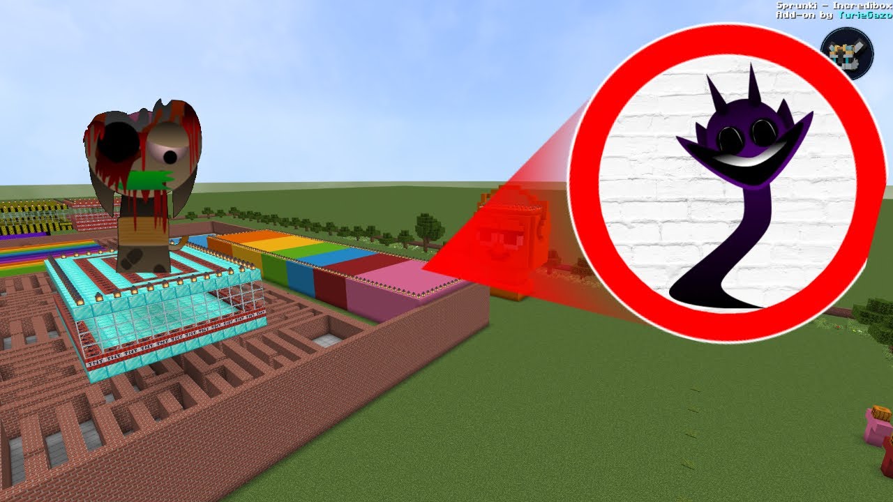 Sprunki vs Horror Sprunki in Minecraft All New Inc Minecraft TNT