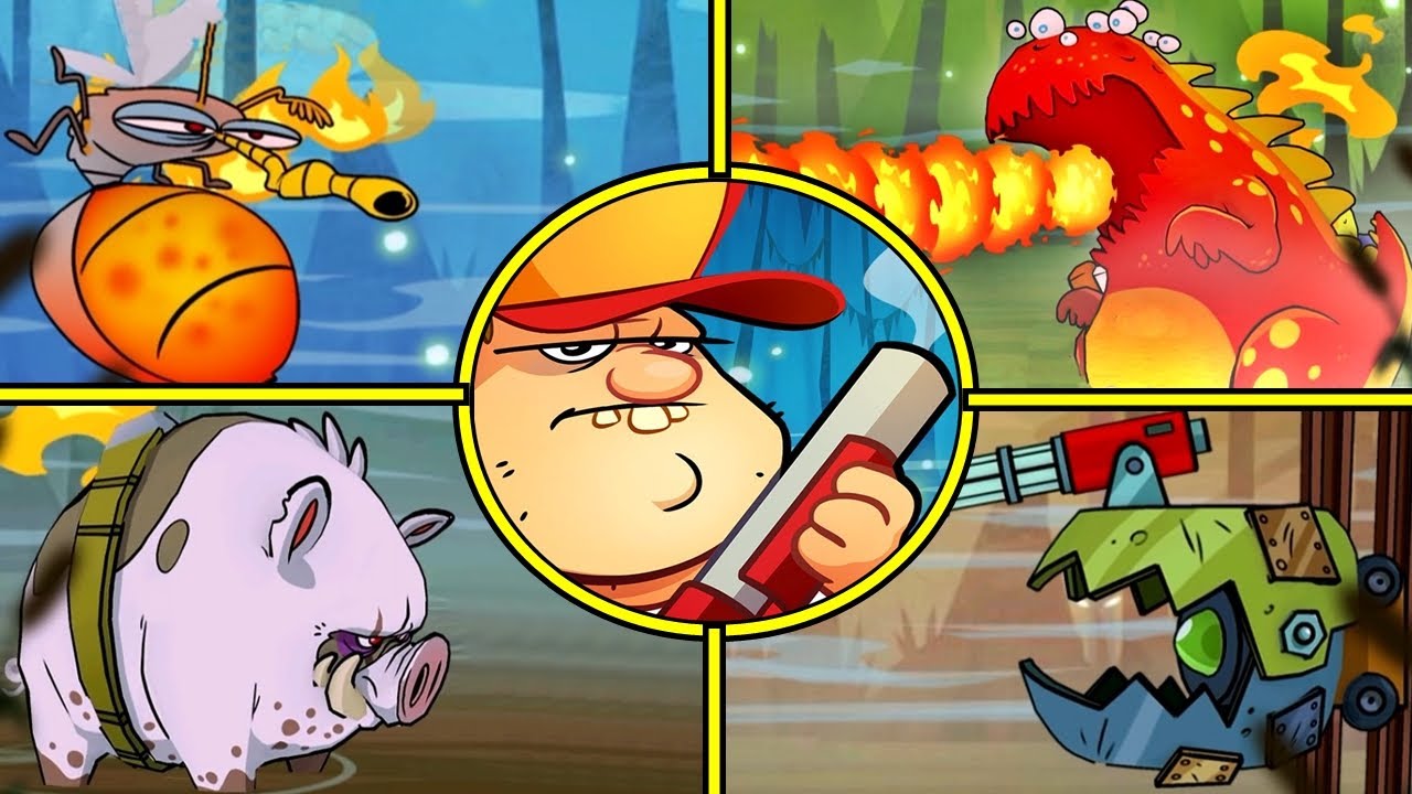SWAMP ATTACK - ALL BOSSES  + FINAL BOSS