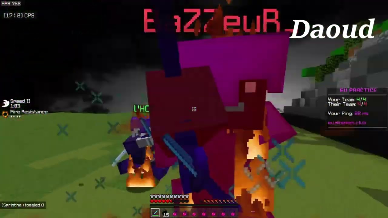 AFRIQUE 🦒 VS IMPULSION 💪 (2-0) daoud pov