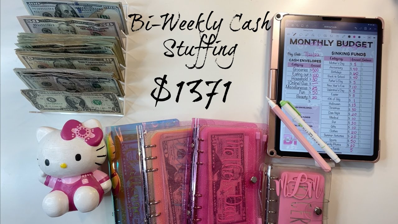 July 22th $1371 Bi-Weekly Cash Stuffing!